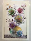Jiamei Paper Products Office Culture Learning Stationery Stickers, craft stickers, multi-level cat's eye three-dimensional wall stickers /PVC hand stickers /5D vase three-dimensional stickers Specification image